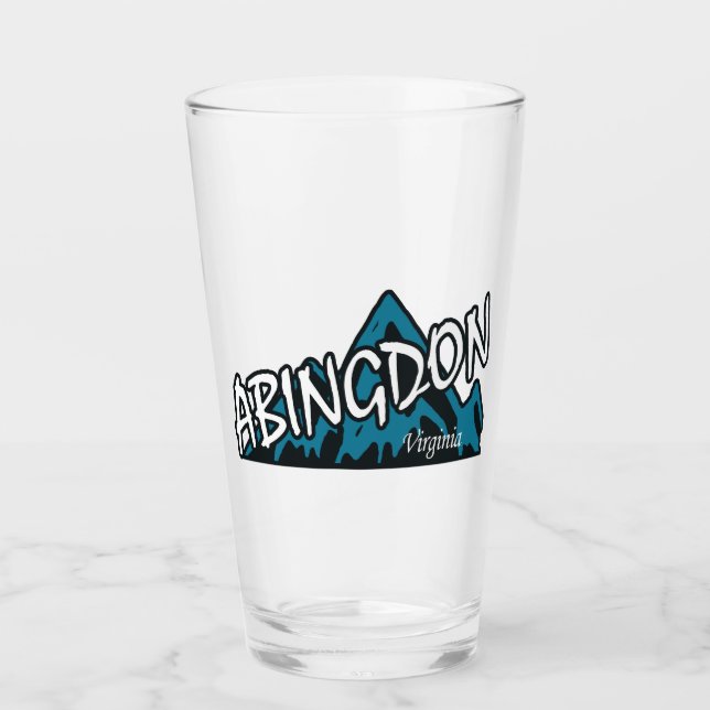 Abingdon Virginia Mountains Glas (Vorderseite)