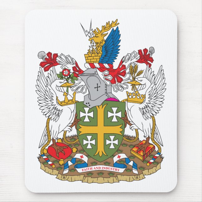 Abingdon Wappen Mousepad (Vorne)