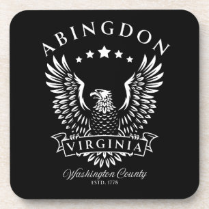 Abingdon Washington County Virginia Vintage Adler Getränkeuntersetzer