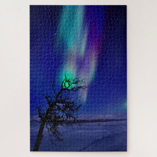 Abisko Schweden Northern Light Puzzle