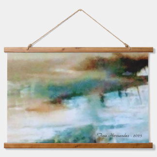 Abiss Wall Art Wandteppich Mit Holzrahmen