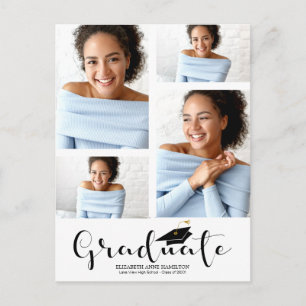 Abitur Ankündigung 4 Foto Postkarte