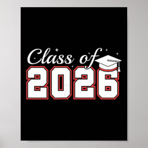 Abiturient 2026 Abschlussklasse 2026 Abitur 2026 G Poster