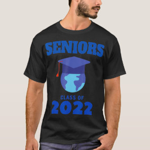 ABITURIENTEN Abschlussjahrgang 2022, mit Weltkugel T-Shirt