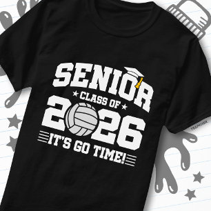 Abiturientenklasse 2026 Es ist losgeht Volleyball T-Shirt