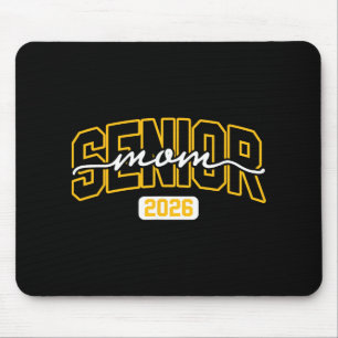 Abiturientin 2026 Mutter Abitur Schwarz Mousepad