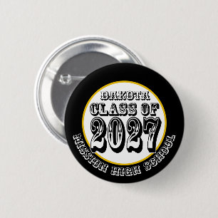 Abiturjahrgang 2027 Western Button