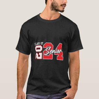 Abiturklasse 2024 Abschlussfeier Letzter Schultag  T-Shirt
