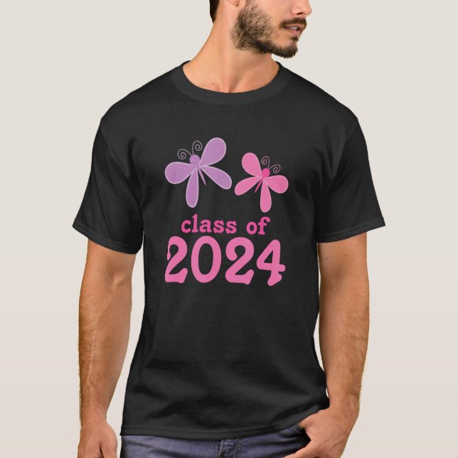 Abiturklasse 2024 Abschlussfeier T-Shirt (Vorderseite)
