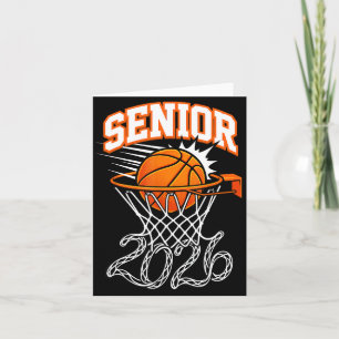 Abiturklasse 2026 Abschluss Senior 26 Basketball Karte