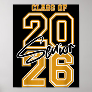 Abiturklasse 2026 Senior - Abschluss 2026 Poster
