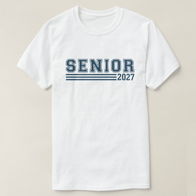Abiturklasse 2027  T-Shirt (Design vorne)