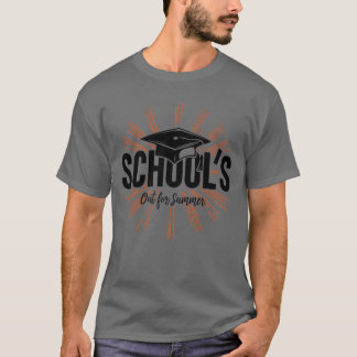 Abiturklasse Schule schließt für den Sommer T-Shirt