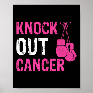Abkapselung Kämpfen gegen rosa Ribbon Brustkrebs A Poster