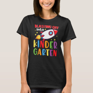 Abklingen in den Niedlichen Kindergarten der Rocke T-Shirt