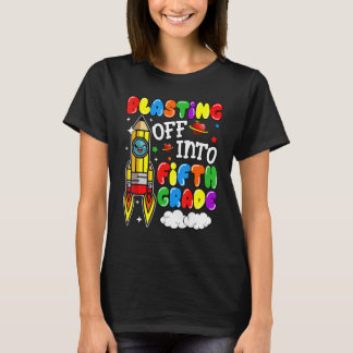 Abklingen in der fünften Klasse zurück zu den Schu T-Shirt