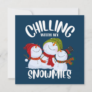 Abkühlen mit meinen Schneemassen