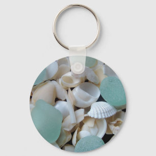 Abkühlendes Glas Schlüsselanhänger