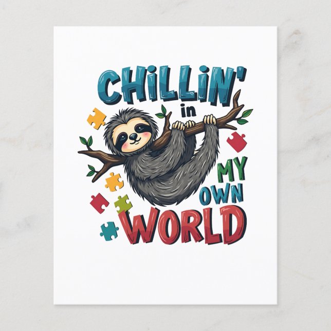 Abkühlung in meiner Welt Flyer (Vorne)