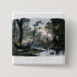 Abkürzungs-Fluss, Niederlassung des Wabash, Button
