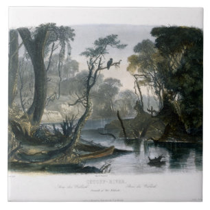 Abkürzungs-Fluss, Niederlassung des Wabash, Fliese