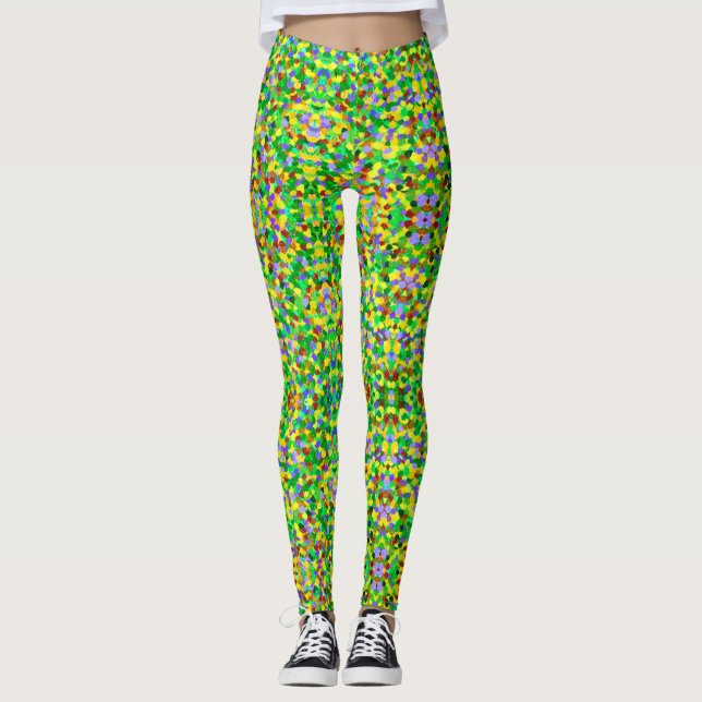 ABL - 0212 - Tropical Confetti - Leggings (Vorderseite)
