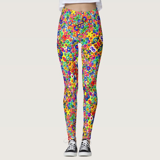 ABL - 0272 - Farbige Dotierung - Leggings (Vorderseite)