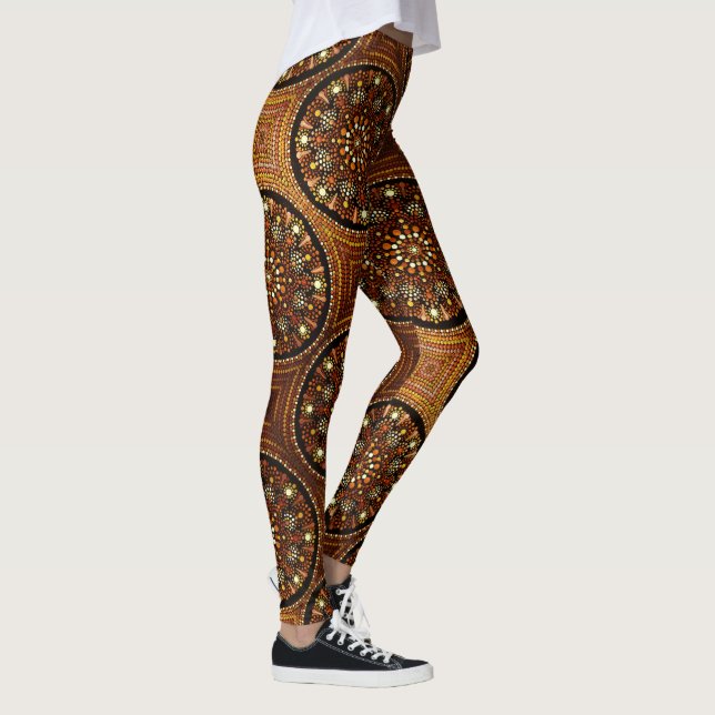 ABL - 0284 - Mandala pattern - Leggings (Rechts)