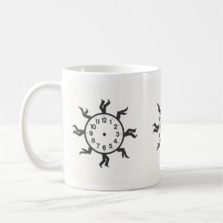 Ablauf der Zeit Kaffeetasse