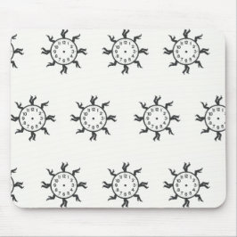Ablauf der Zeit Mousepad