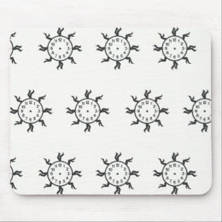 Ablauf der Zeit Mousepad
