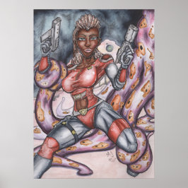 Able Abe Studios Space Adventures' #4 Poster