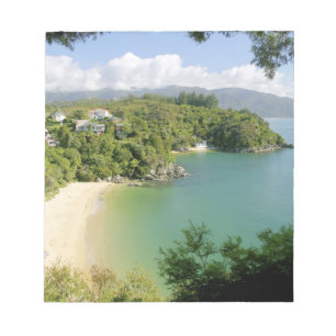 Able Tasman NP, Nelson, Neuseeland Die vielen Notizblock