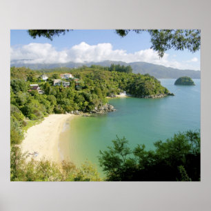 Able Tasman NP, Nelson, Neuseeland Die vielen Poster