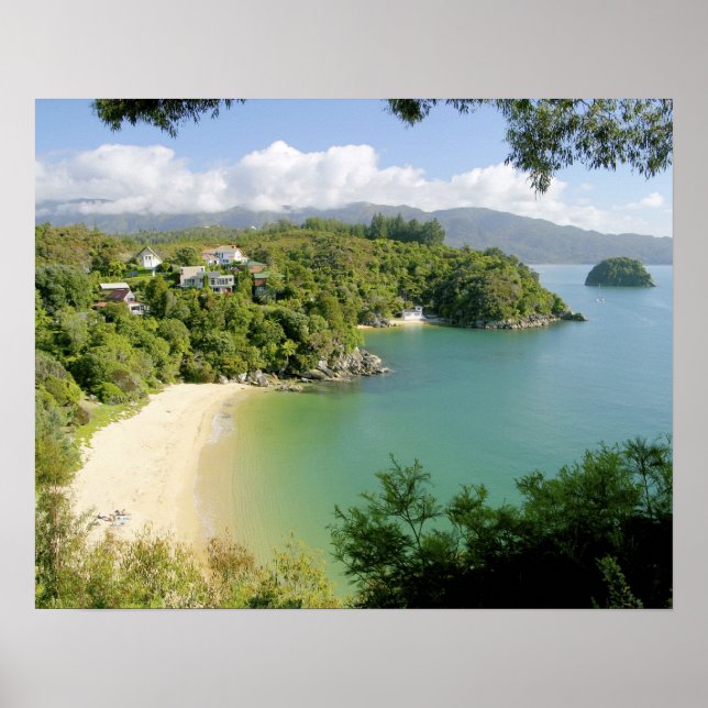 Able Tasman NP, Nelson, Neuseeland Die vielen Poster (Vorne)