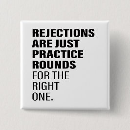 Ablehnung der Ermutigung zur Ablehnung von Worttex Button