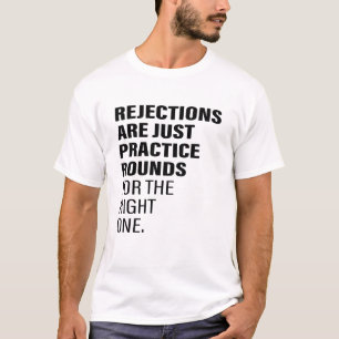 Ablehnung der Ermutigung zur Ablehnung von Worttex T-Shirt