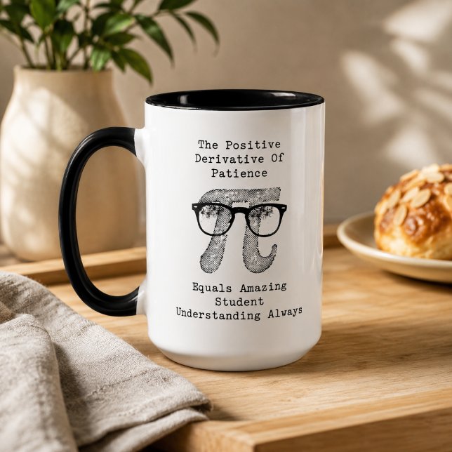 Ableitung der Geduld: Erstaunliches Schülerverstän Tasse (Von Creator hochgeladen)