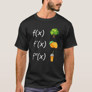 Ableitungsanalyse Infinitesimalrechnung Mathematik T-Shirt