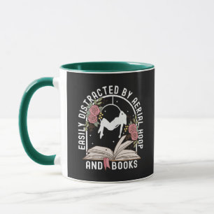 Ablenkbarer Luftreifen und Buch Tasse