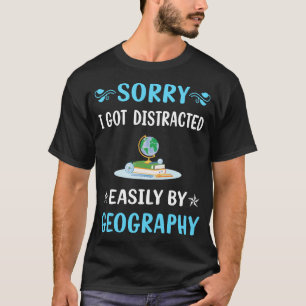 Ablenkende Geographie T-Shirt