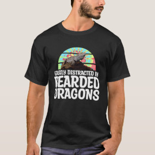 Ablenkt von Bartentaugons Reptiles Eigentümer Grap T-Shirt