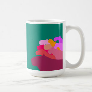 Ablenkte Capybaras Kaffeetasse