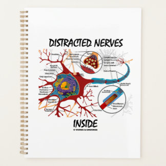 Ablenkter Nerven innerhalb des Neuron Synapse-Spaß Planer