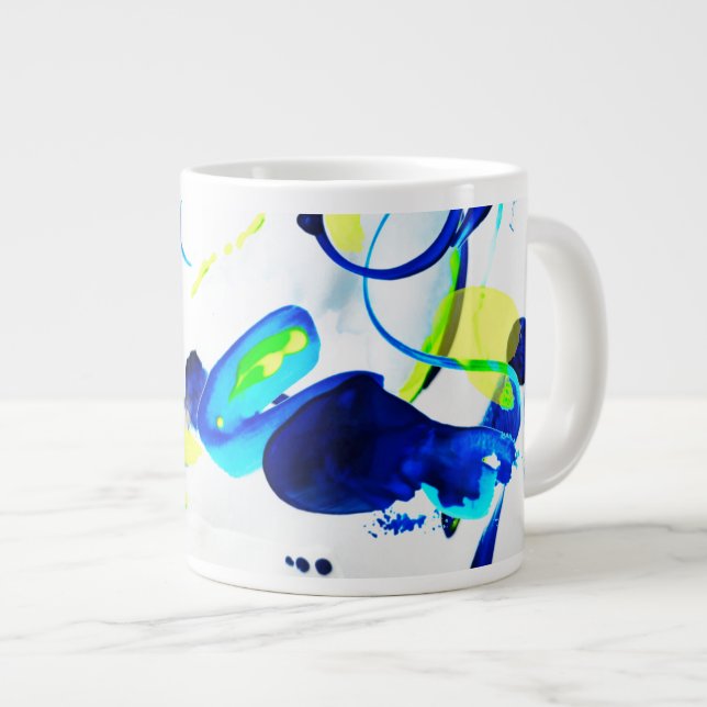 Ablenkung 1 Jumbo-Tasse (Vorderseite Rechts)