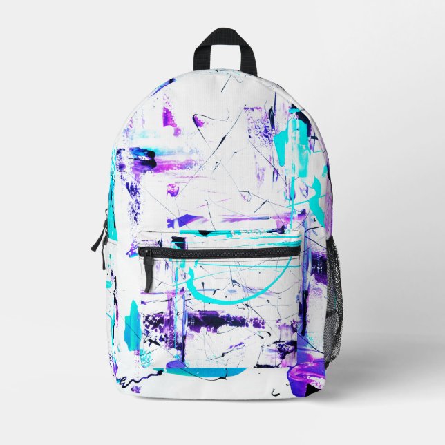 Ablenkung 2 bedruckter rucksack (Vorderseite)