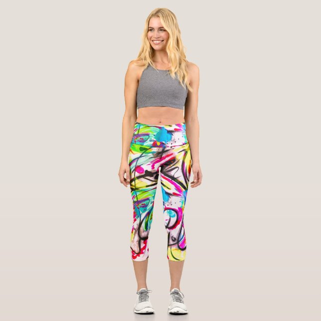Ablenkung 3 capri leggings (Vorderseite)