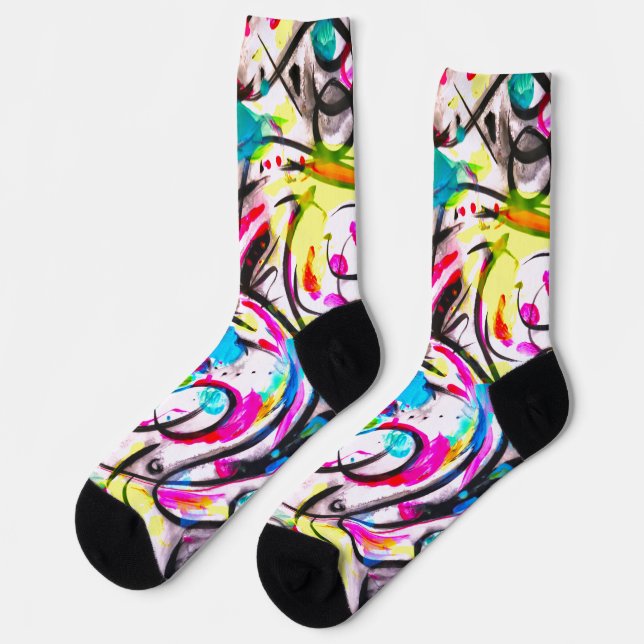 Ablenkung 3 socken (Linkes Detail)