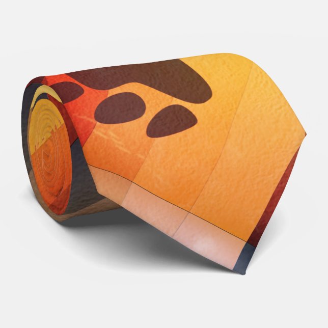 Ablenkungs-Bärn-Stolz-Flagge Krawatte (Gerollt)