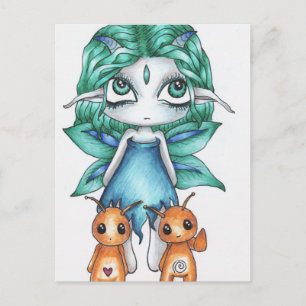 Ablenkungsmanöver Postkarte